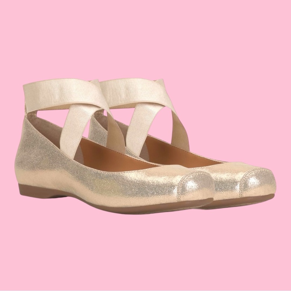 Mandalaye Ballet Flats Champagne Jessica Simpson